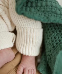 Fin & Vince Ribbed Knit Pant - Milk