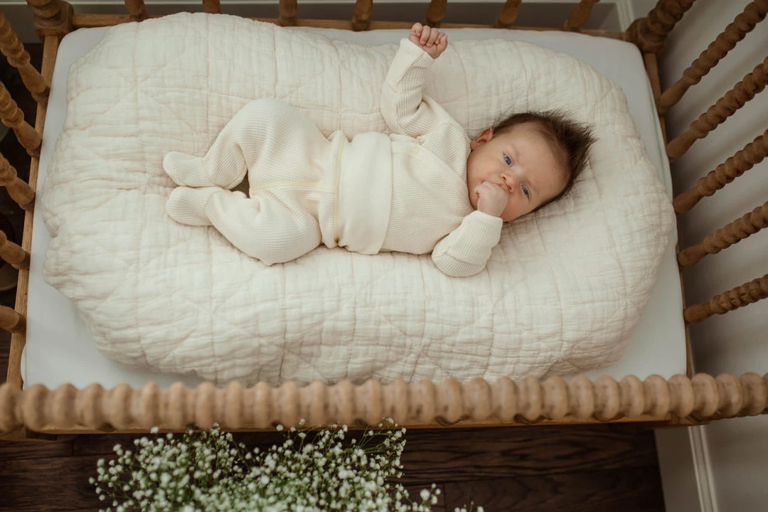 Fin & Vince Wrap Top - Milk/banana 6 Fin & Vince Wrap Top - Milk/banana