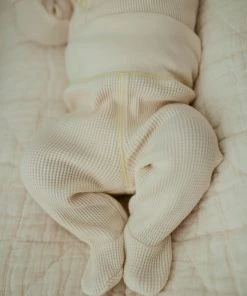 Fin & Vince Home Pant - Milk/banana Stitch Spring/summer