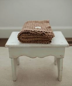 Fin & Vince Cozy Waffle Blanket - Cinnamon | 3 Sizes Layette Accessories