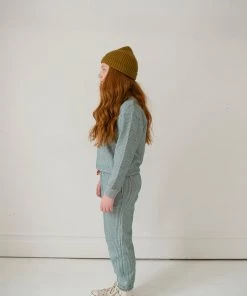 Fin & Vince Terry Track Pants - Ocean