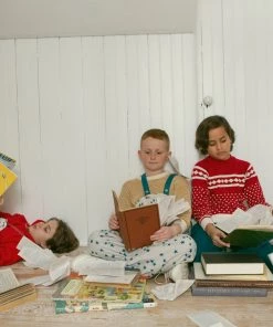 Fin & Vince Sale Holiday Sweater - Chili