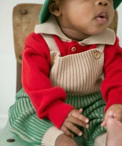 Fin & Vince Polo Sweater - Chili