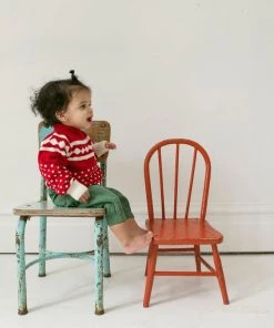 Fin & Vince Sale Holiday Sweater - Chili