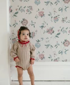 Fin & Vince Adeline Bonnet - Flax/chili Sale