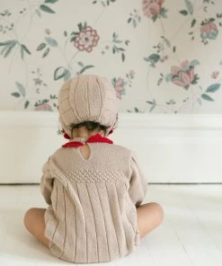 Fin & Vince Adeline Bonnet - Flax/chili Sale