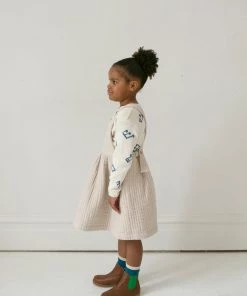 Fin & Vince Sale Quilted Pinafore - Sand 24 Fin & Vince Sale Quilted Pinafore - Sand