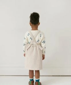 Fin & Vince Sale Quilted Pinafore - Sand 25 Fin & Vince Sale Quilted Pinafore - Sand