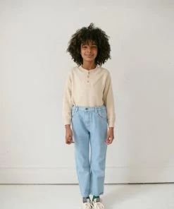 Fin & Vince Sale Ribbed Pullover - Sand