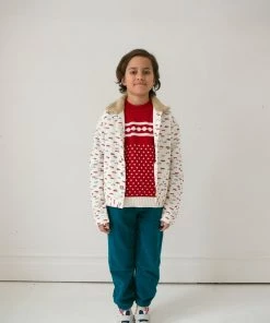 Fin & Vince Sale Holiday Sweater - Chili