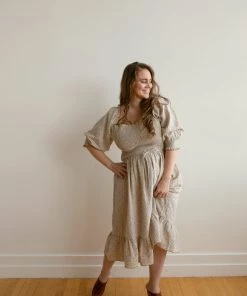 Fin & Vince Sale Women's Smock Dress - Encore Floral