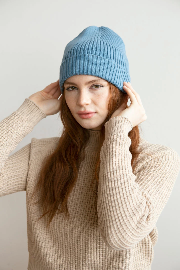 Fin & Vince Women's Crop Sweater - Beige 9 Fin & Vince Women's Crop Sweater - Beige