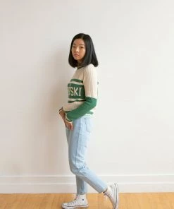 Fin & Vince Women's Vintage Sweater - Apres Ski - Jade Sale 11 Fin & Vince Women's Vintage Sweater - Apres Ski - Jade Sale