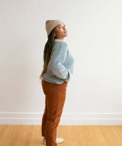 Fin & Vince Women's Vintage Jeans - Hazelnut Sale