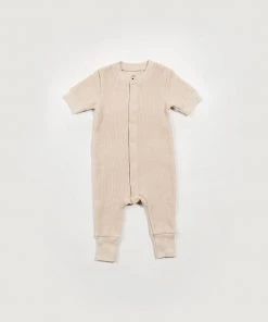 Fin & Vince Waffle Long John - Sand Red, White And Blue