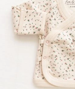 Fin & Vince Wrap Top - Petit Floral Sale