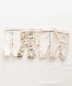 Fin & Vince Home Pant - Milk + Emerald Stitch Sale 8 Fin & Vince Home Pant - Milk + Emerald Stitch Sale