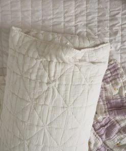 Fin & Vince Quilted Pillowcase - Natural