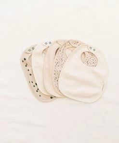 Fin & Vince Bib - Milk Pointelle Sale