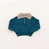 Fin & Vince Polo Sweater - Ocean Sale