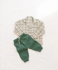 Fin & Vince Cozy Trouser - Ivy Sale