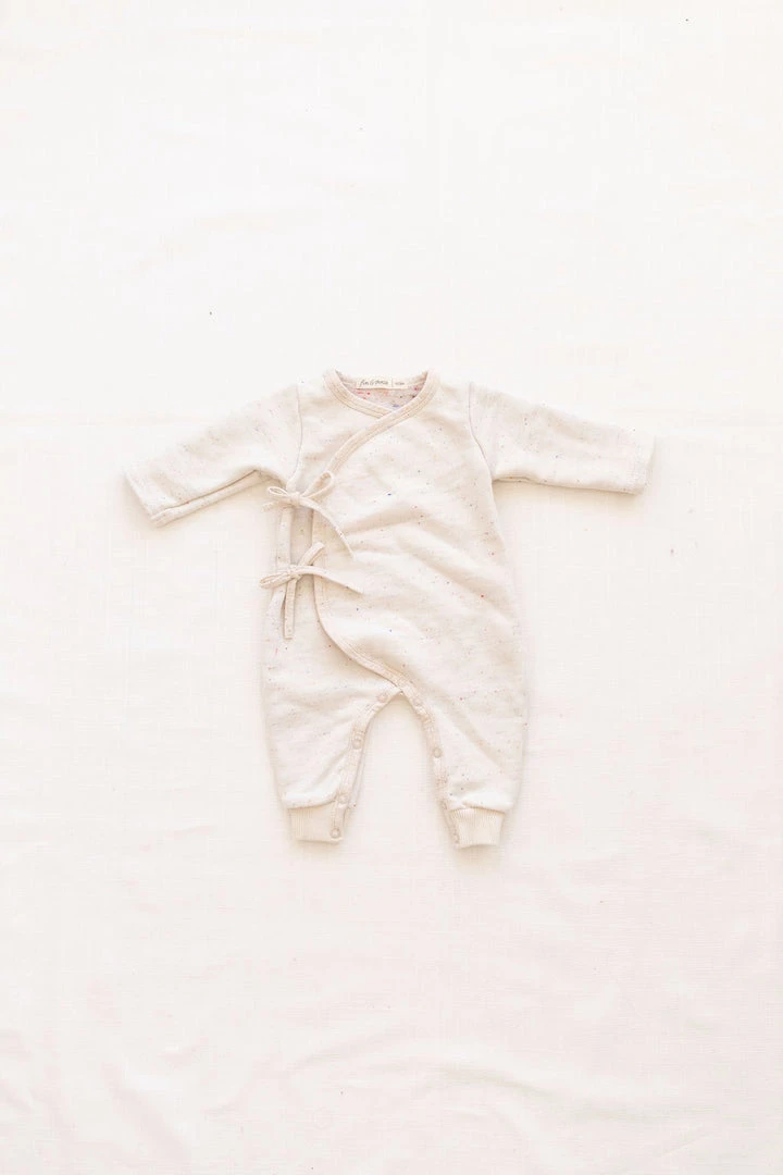 Fin & Vince Sale Wrap Romper - Confetti 3 Fin & Vince Sale Wrap Romper - Confetti