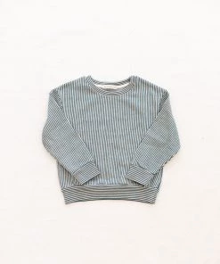 Fin & Vince Terry Sweater - Ocean