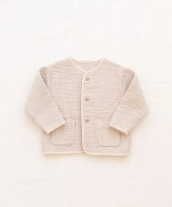 Fin & Vince Quilted Jacket - Sand