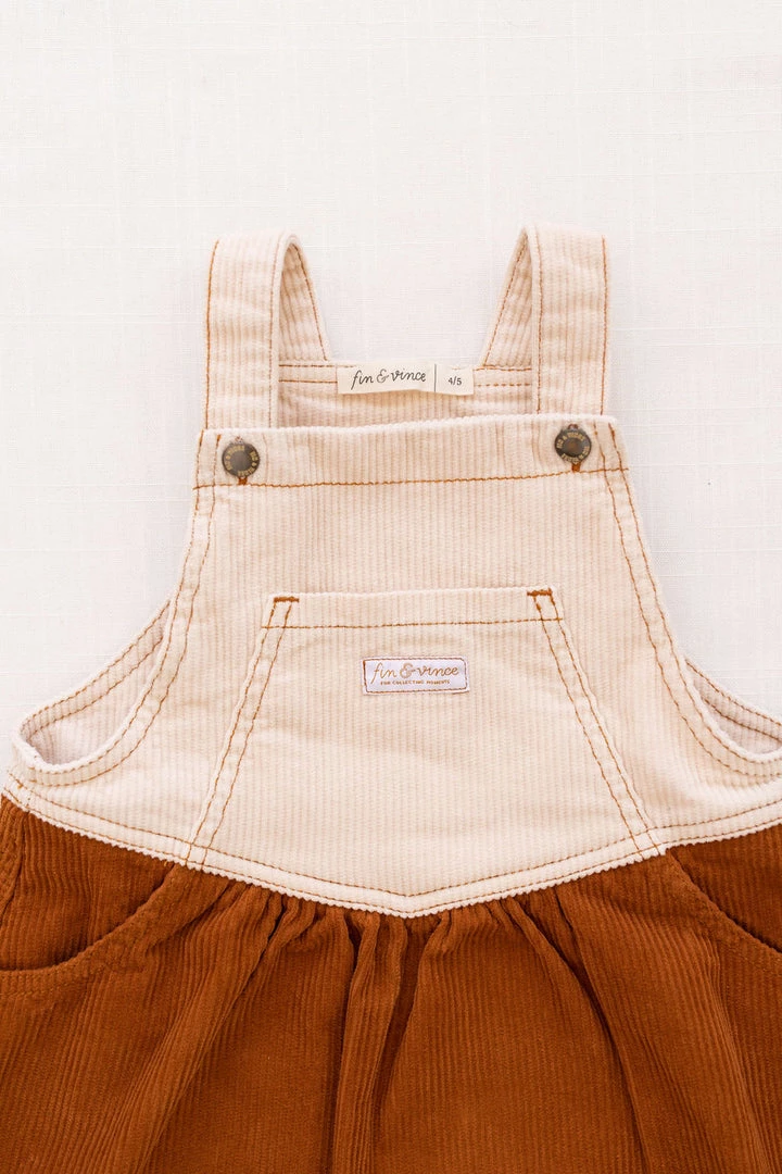 Fin & Vince Sale Salopette - Sand/hazelnut 4 Fin & Vince Sale Salopette - Sand/hazelnut