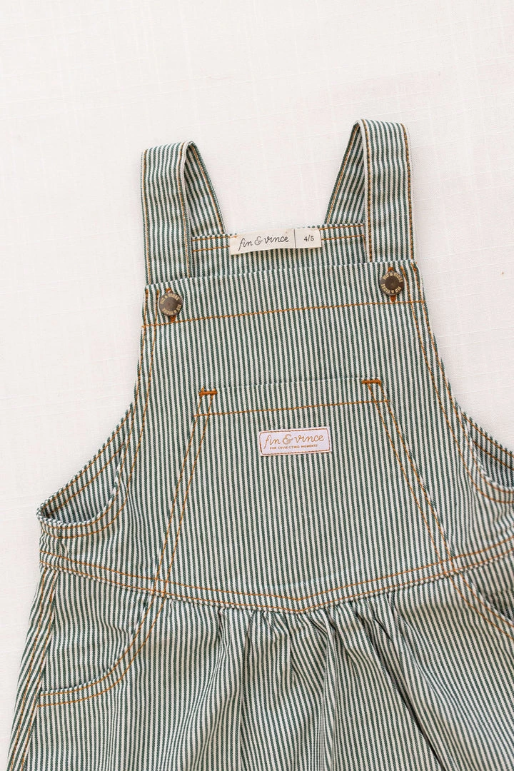 Fin & Vince Sale Salopette - Fern Stripes 4 Fin & Vince Sale Salopette - Fern Stripes