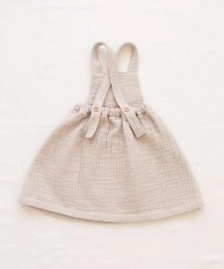 Fin & Vince Sale Quilted Pinafore - Sand 22 Fin & Vince Sale Quilted Pinafore - Sand