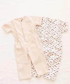Fin & Vince Sale Painter Jumpsuit - Derby