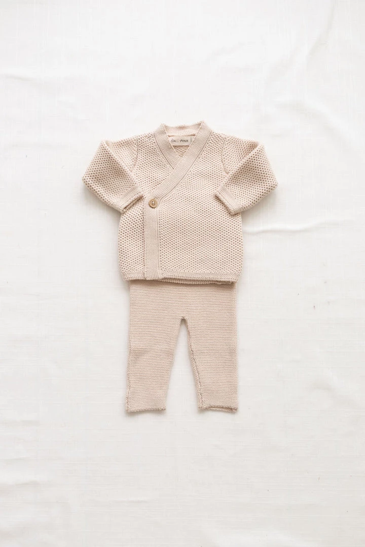 Fin & Vince Suspender Pant - Sand Sale 4 Fin & Vince Suspender Pant - Sand Sale