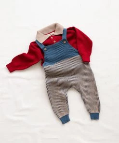 Fin & Vince Polo Sweater - Chili