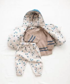 Fin & Vince Cozy Trouser - Ocean Shooting Stars