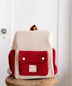 Fin & Vince Tour Backpack - Youth Size - Sand/ Chili/ Hazelnut