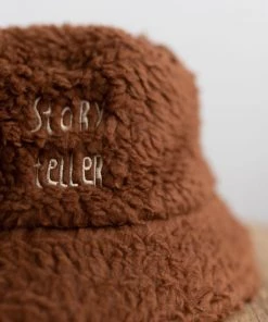 Fin & Vince Sherpa Bucket Hat - Hazelnut