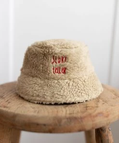 Fin & Vince Sherpa Bucket Hat - Sand