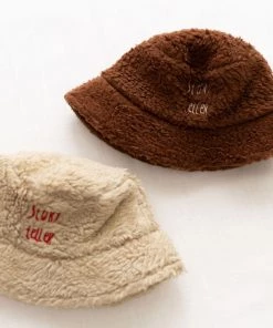 Fin & Vince Sherpa Bucket Hat - Hazelnut