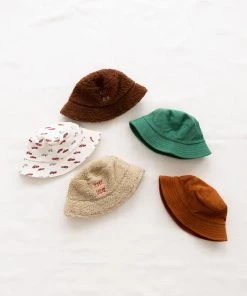 Fin & Vince Sherpa Bucket Hat - Hazelnut