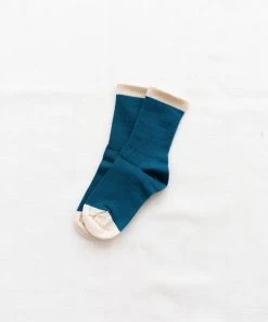 Fin & Vince Colorblock Socks - Ocean Sale