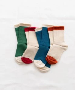 Fin & Vince Colorblock Socks - Ocean Sale