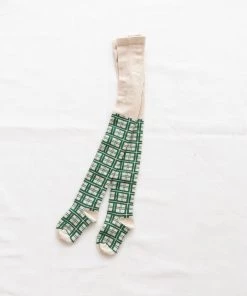 Fin & Vince Tights - Fern French Plaid