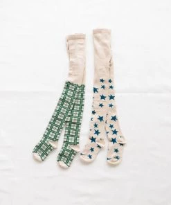 Fin & Vince Tights - Ocean Shooting Stars