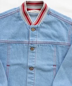 Fin & Vince Retro Jacket - Lightwash