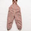 Fin & Vince Sale Waterproof Dungarees - Popcorn Stripe