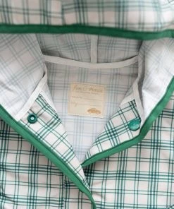 Fin & Vince Rain Coat - Fern French Plaid Sale