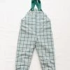 Fin & Vince Waterproof Dungarees - Fern French Plaid 1 Fin & Vince Waterproof Dungarees - Fern French Plaid