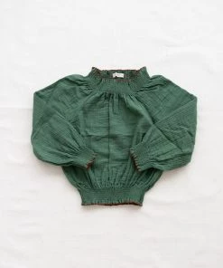 Fin & Vince Sale Smock Blouse - Ivy