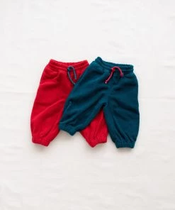 Fin & Vince Polar Fleece Pant - Chili Sale